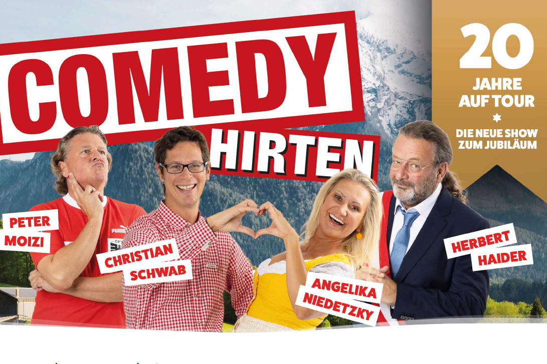 Plakat Comedy Hirten